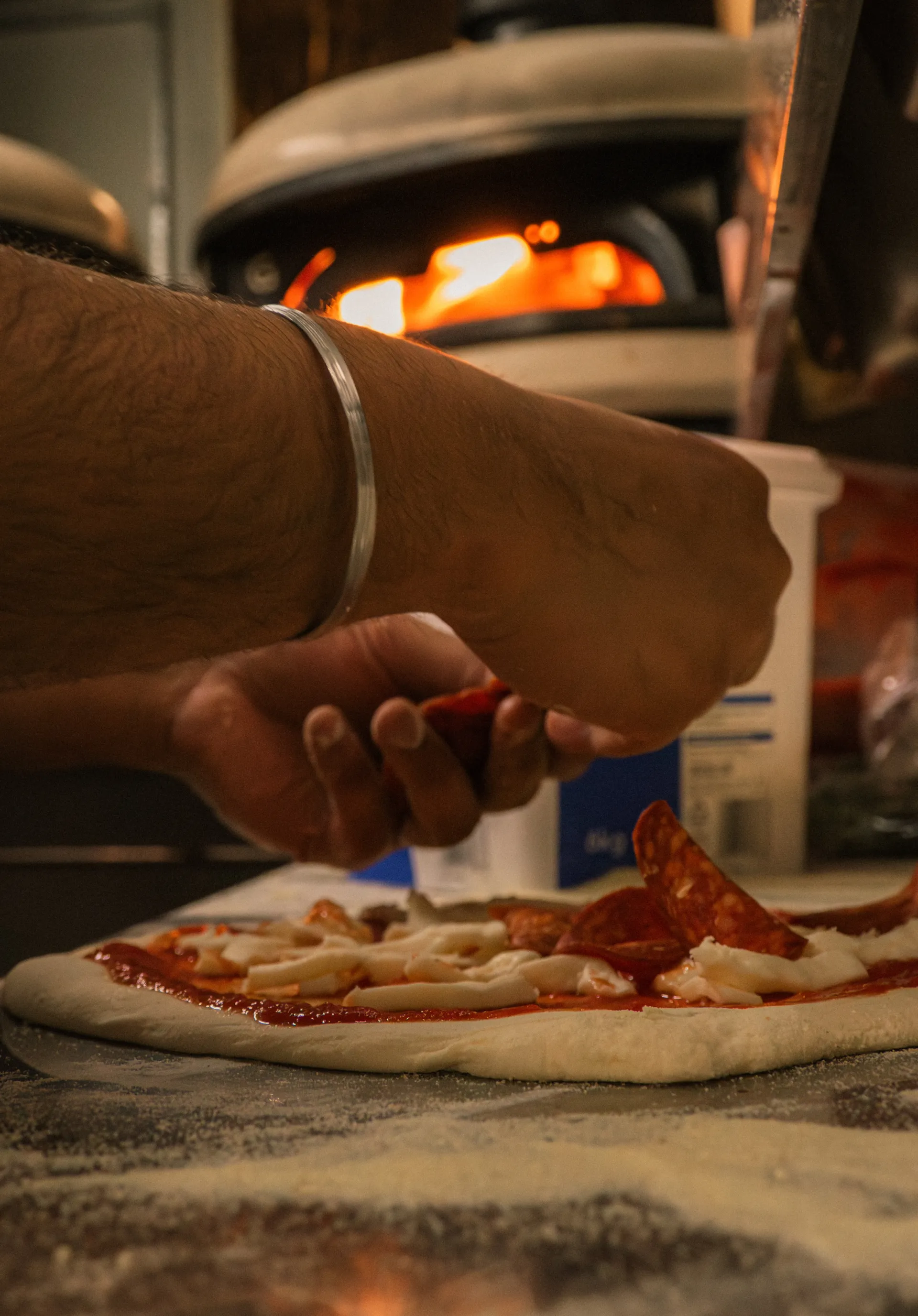 Wedding pizza catering in Richmond